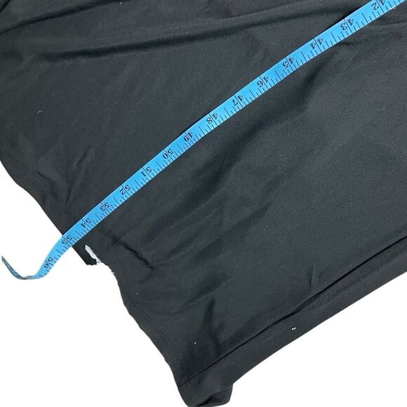 J Crew Collection Dress WMNS XXS Black Off The Shoulder Matte Maxi Jersey BV841 - Picture 4 of 14